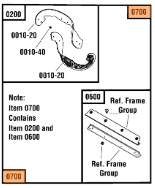 1687806 Briggs and Stratton Snowblower Scraper Blade & Flights Kit