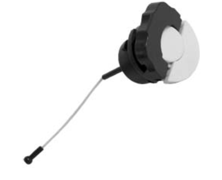 oil cap on a white background