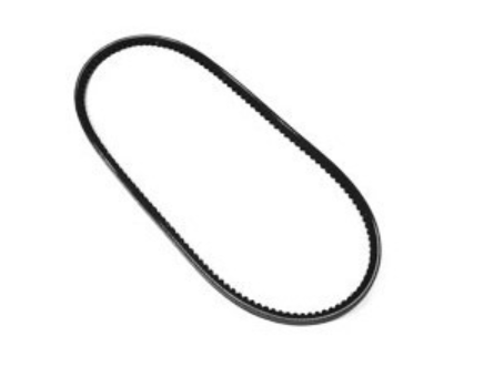 Black belt on a white background